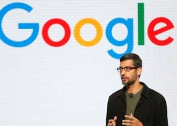 en la imagen se ve al ceo de google sundar pinchai