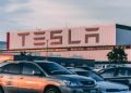 Vemos una imagen de las instalaciones de Tesla, empresa dueña del vehículo que provoco el accidente en China