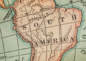 En la imagen se ve una representación de la inflación en america del sur