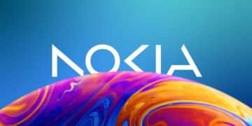 En la imagen se ve el nuevo logo de nokia, compartido en sus redes.