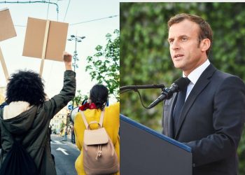 Emmanuel Macron enfrenta protestas en Francia