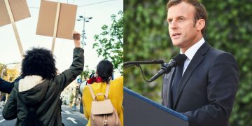Emmanuel Macron enfrenta protestas en Francia