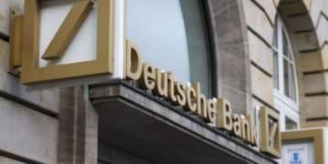 En la imagen se ve el Deutsche-Bank