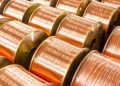 En la imagen se ven bobinas de cobre