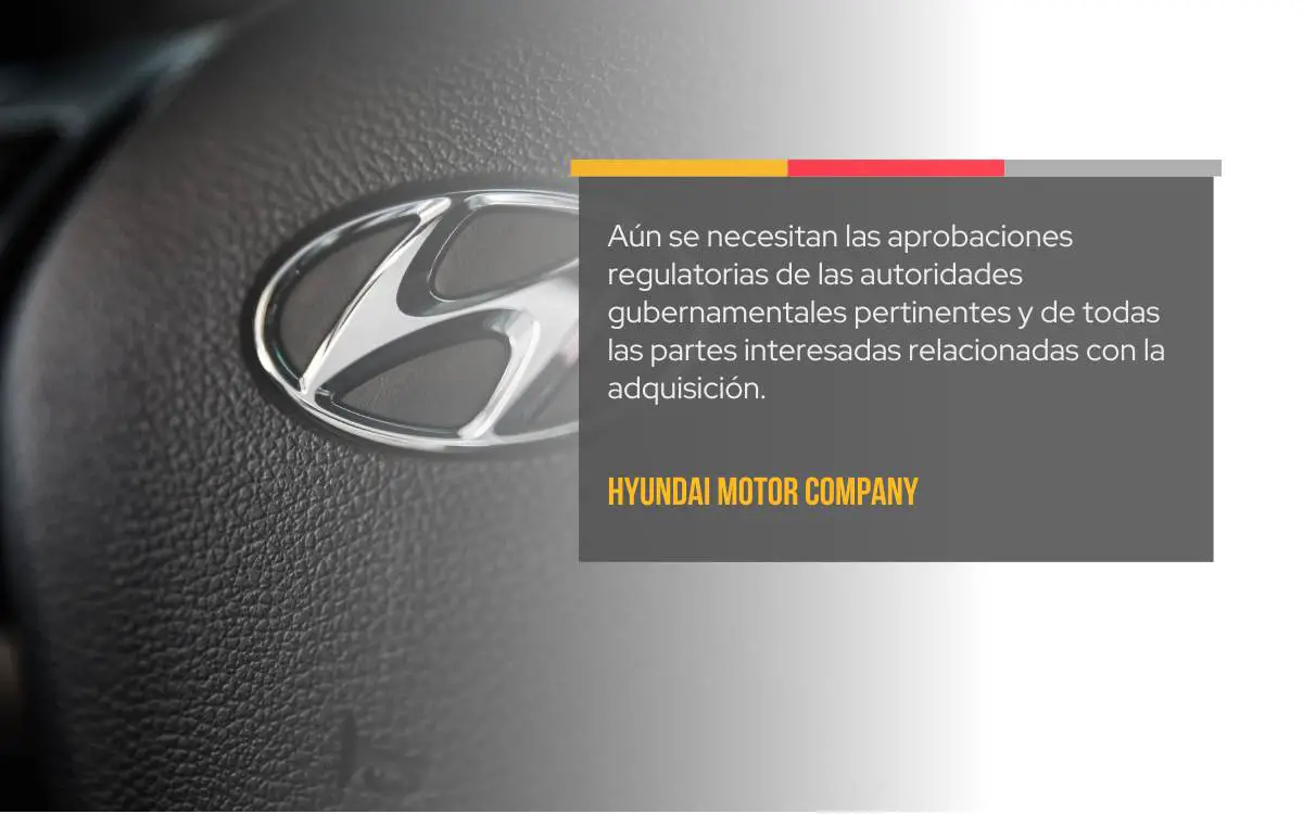 Declaración de Hyundai Motor Company sobre la compra de la planta de General motors en india