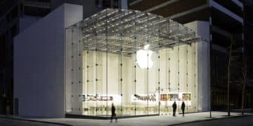 Flagship Store de Apple en Madrid.