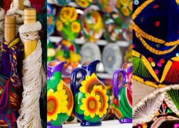 Vemos tres imágenes de diferentes estilos de artesanía, en referencia a un estudio de mercado de artesanías.