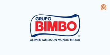 vemos una imagen del logo de Bimbo y su eslogan, en referencia a la visión y misión de Bimbo.