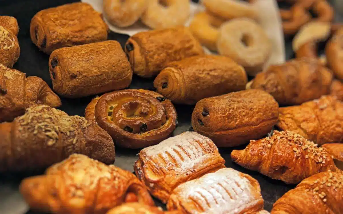Vemos diferentes tipos de productos panificados, en referencia al estudio de mercado de una panadería.