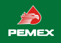Imagen del logo de la empresa Petróleos Mexicanos, en referencia al organigrama de Pemex.