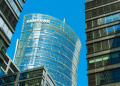 Vemos una imagen de los edificios de la compañía coreana Samsung Electronics, en referencia al organigrama de Samsung.
