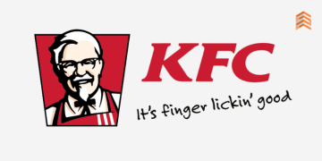 Vemos una representación gráfica del eslogan de KFC "it´s finger lickin´good".