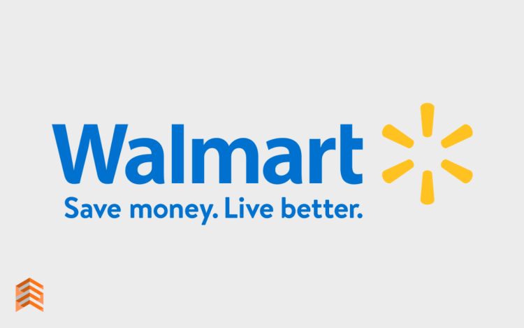 Vemos una imagen del slogan de Walmart, en relación con la misión y visión de Walmart que el mismo refleja.