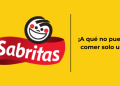 Vemos una imagen del logo y eslogan de Sabritas.